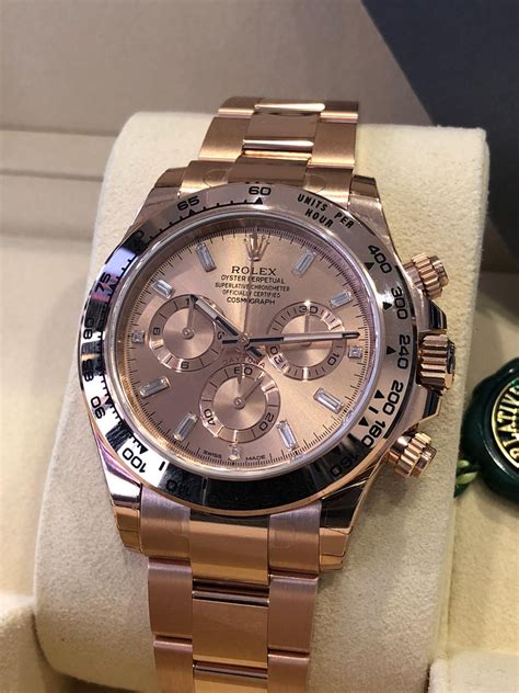 rolex cosmograph daytona oro everose|rolex daytona rose gold 116505.